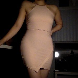 Rose Asymmetrical Dress